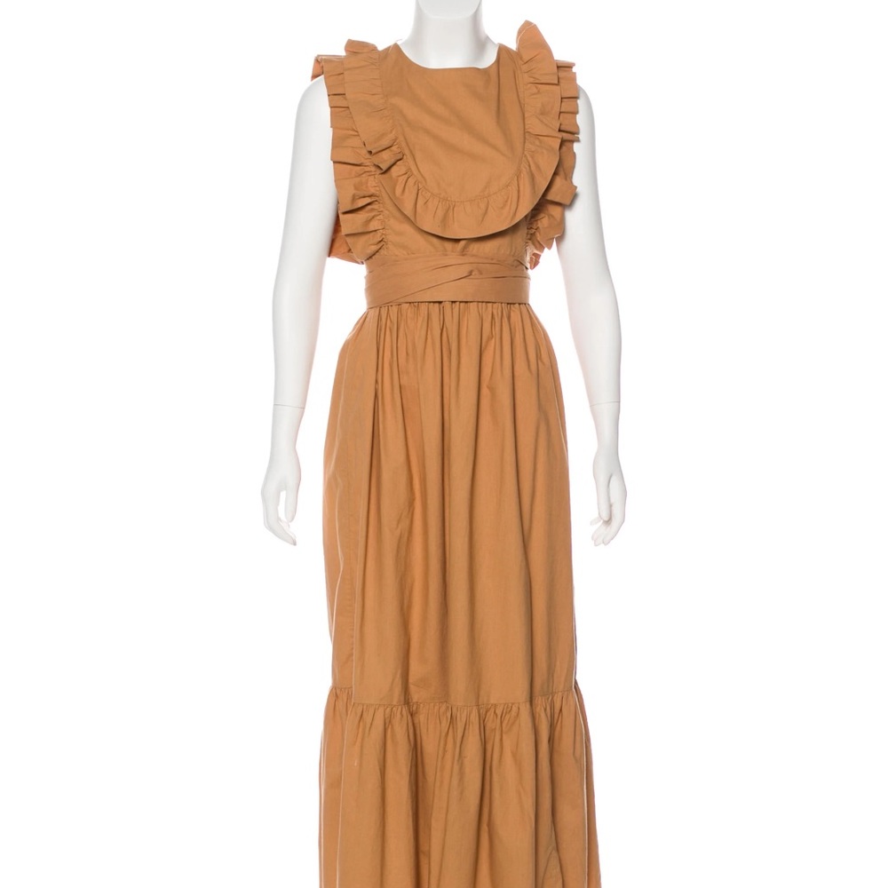 Doen Savannah Wrap Dress in Adobe